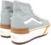 Shop Vans Sk8-Hi Tapered Stacked 'Green Milieu Gum' VN0005U2YV2
