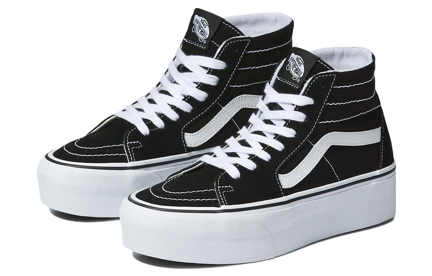 Vans Sk8-Hi Tapered Stackform 'Black True White' 圖 3