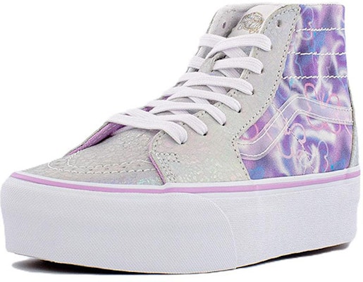 반스 스케이트하이 테이퍼드 스택폼 보라/화이트 VN0A5JMKKPL Lookbook 반스 스케이트하이 테이퍼드 스택폼 보라/화이트 VN0A5JMKKPL