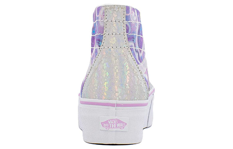 Shop Vans SK8-HI Tapered Stackform 'Ungu Putih' VN0A5JMKKPL