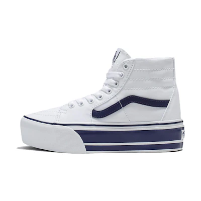 Vans Sk8-Hi Tapered Stackform 'Sport Stripes - True White Navy'