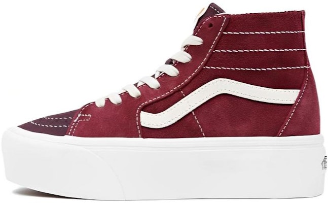 Vans Sk8-Hi Tapered Stackform 'Varsity Suede - Tawny Port' Lelaki/Wanita. VN0A7Q5PTWP Buy Vans Sk8-Hi Tapered Stackform 'Varsity Suede - Tawny Port' Lelaki/Wanita. VN0A7Q5PTWP