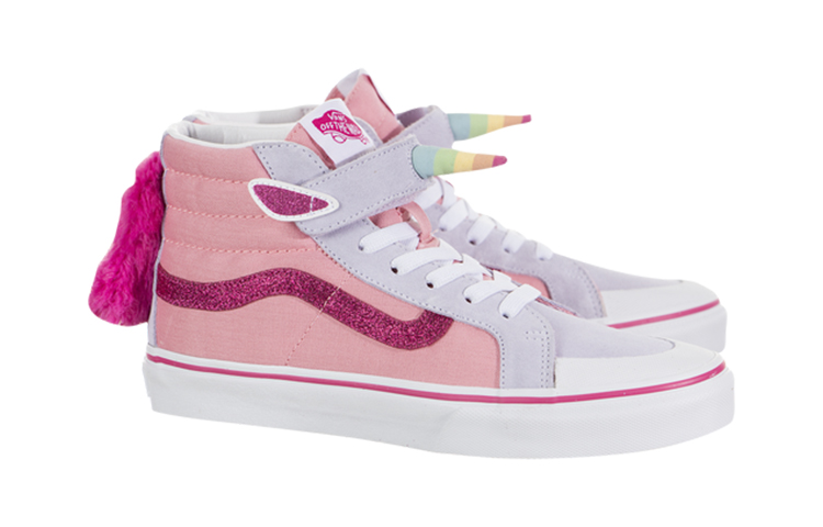 Order Vans SK8-HI Unicorn Kasut Skateboard Santai 'Merah Jambu' VN0A4UHNWLI