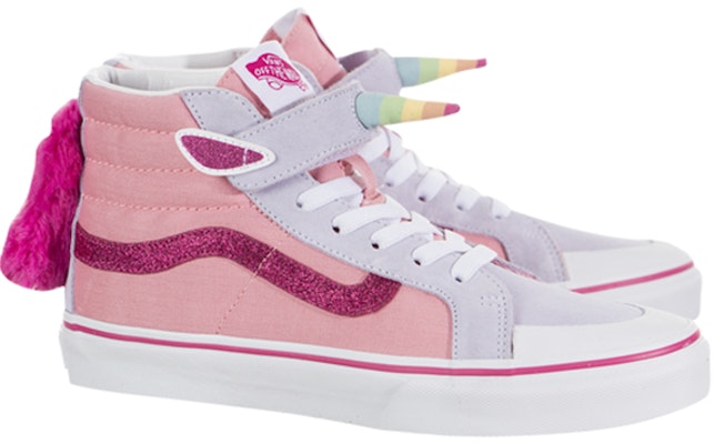 中童 Vans SK8 HI 休閒時尚 高筒 兒童滑板鞋 粉紅色 Order 中童 Vans SK8 HI 休閒時尚 高筒 兒童滑板鞋 粉紅色