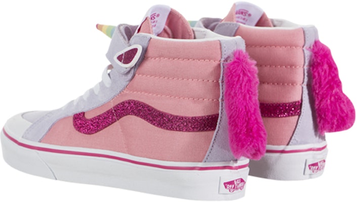 中童 Vans SK8 HI 休閒時尚 高筒 兒童滑板鞋 粉紅色 Lookbook 中童 Vans SK8 HI 休閒時尚 高筒 兒童滑板鞋 粉紅色