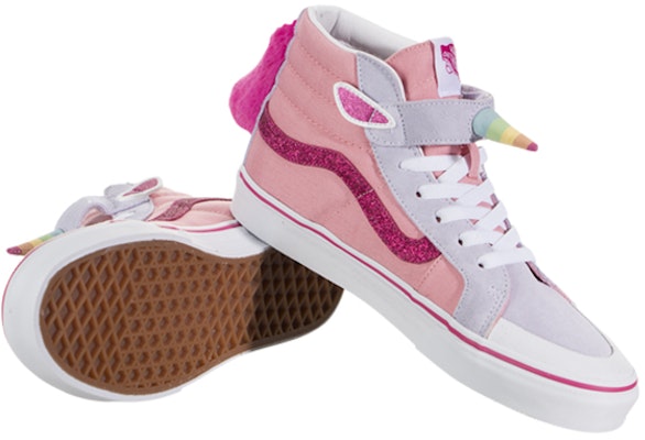 中童 Vans SK8 HI 休閒時尚 高筒 兒童滑板鞋 粉紅色 Shop 中童 Vans SK8 HI 休閒時尚 高筒 兒童滑板鞋 粉紅色