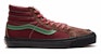 Vans SK8-Hi Vault Kasut Retro Skateboarding Unisex Merah Wine Red VN0A4BVBTIX