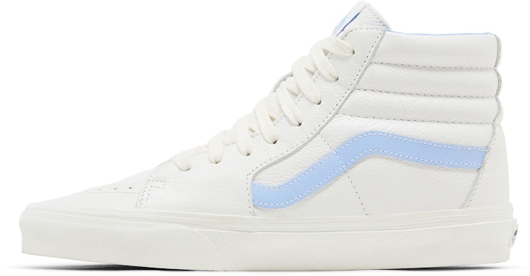Vans Sk8-Hi Vintage Leather 'Blanc de Blanc Blue' VN000BW7BDU Lookbook Vans Sk8-Hi Vintage Leather 'Blanc de Blanc Blue' VN000BW7BDU
