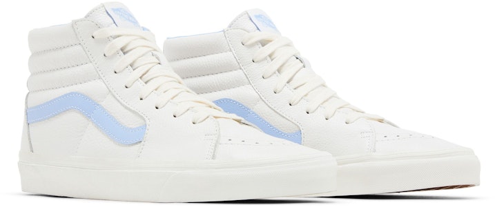 Vans Sk8-Hi Kulit Vintage 'Blanc de Blanc Biru' VN000BW7BDU Cheap Vans Sk8-Hi Kulit Vintage 'Blanc de Blanc Biru' VN000BW7BDU