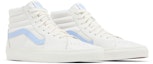 Cheap Vans Sk8-Hi Kulit Vintage 'Blanc de Blanc Biru' VN000BW7BDU