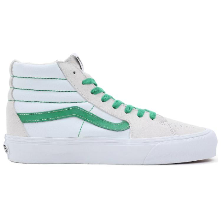 Order Vans SK8 HI Vr3 潮流休閒 防滑耐磨 高筒 滑板鞋 男女同款 白綠