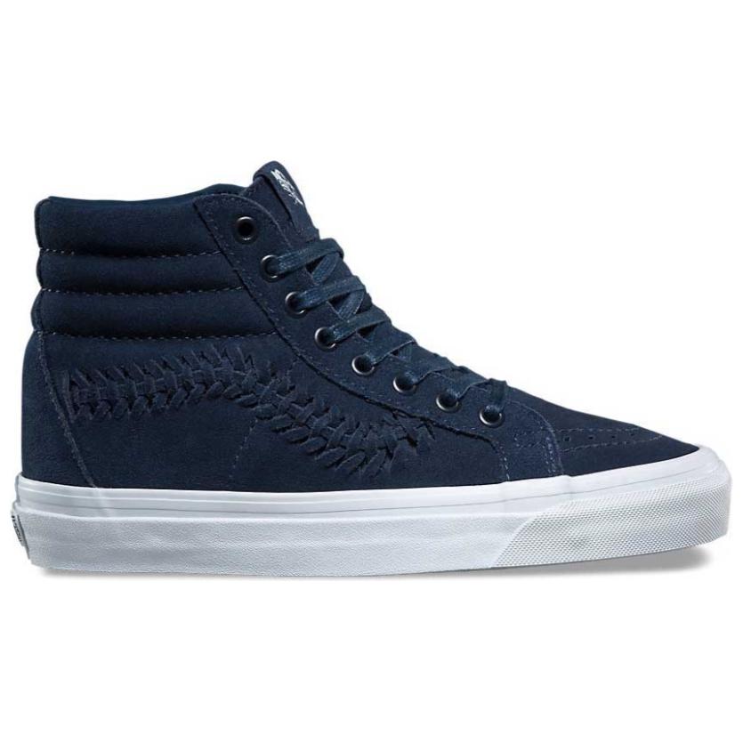 Order Vans Sk8-Hi Weave DX 'Dress Blues' Sepatu Pria VN0A3DPRLFU