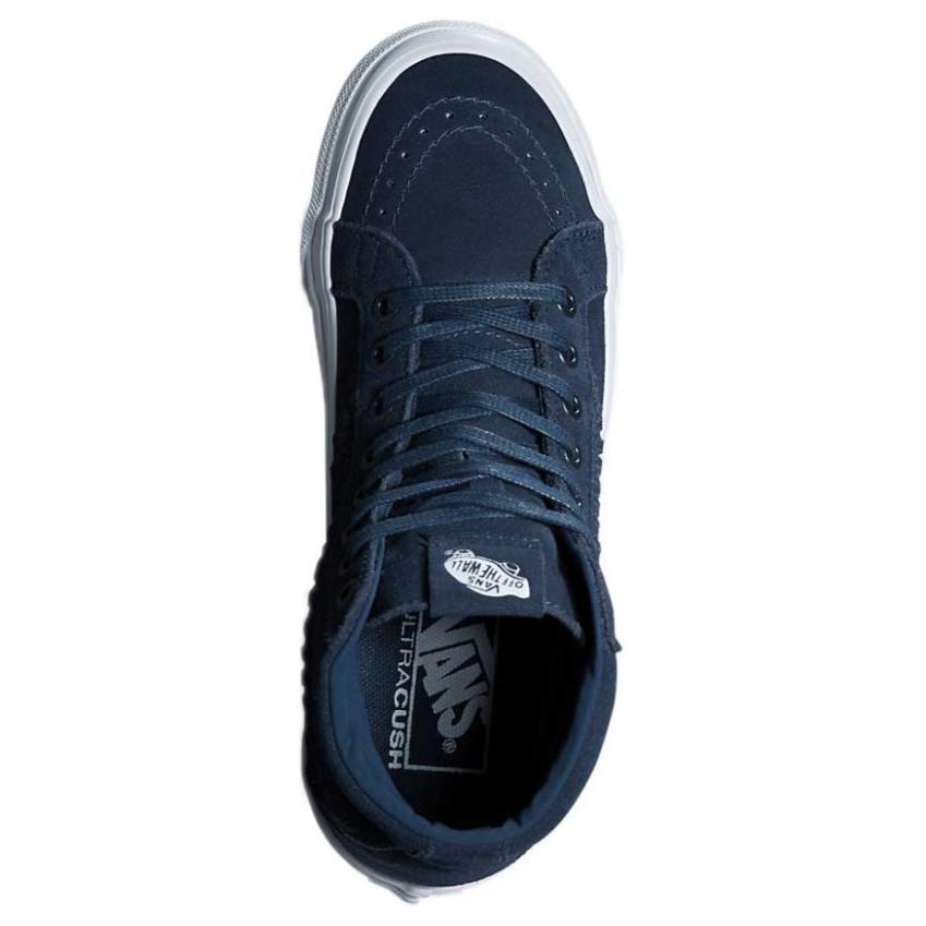 Shop Vans Sk8-Hi Weave DX 'Dress Blues' Sepatu Pria VN0A3DPRLFU