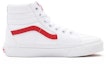 Order 中童 Vans SK8 HI 休閒 防滑耐磨 高筒 兒童滑板鞋 白紅