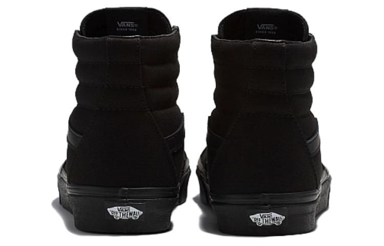 Vans Sk8-Hi Wide 'Canvas - Triple Black' 圖 4