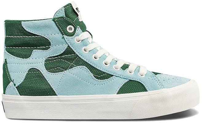 Vans Sk8-Hi WP VR3 LX パッチワーク (緑青) VN0007QGGRN Order Vans Sk8-Hi WP VR3 LX パッチワーク (緑青) VN0007QGGRN