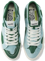 Vans Sk8-Hi WP VR3 LX 'Patchwork - Hijau Biru' VN0007QGGRN Shop Vans Sk8-Hi WP VR3 LX 'Patchwork - Hijau Biru' VN0007QGGRN