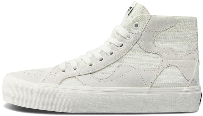 Vans Sk8-Hi WP VR3 LX 'Patchwork - White Marshmallow' VN0007QGFS8 Buy Vans Sk8-Hi WP VR3 LX 'Patchwork - White Marshmallow' VN0007QGFS8
