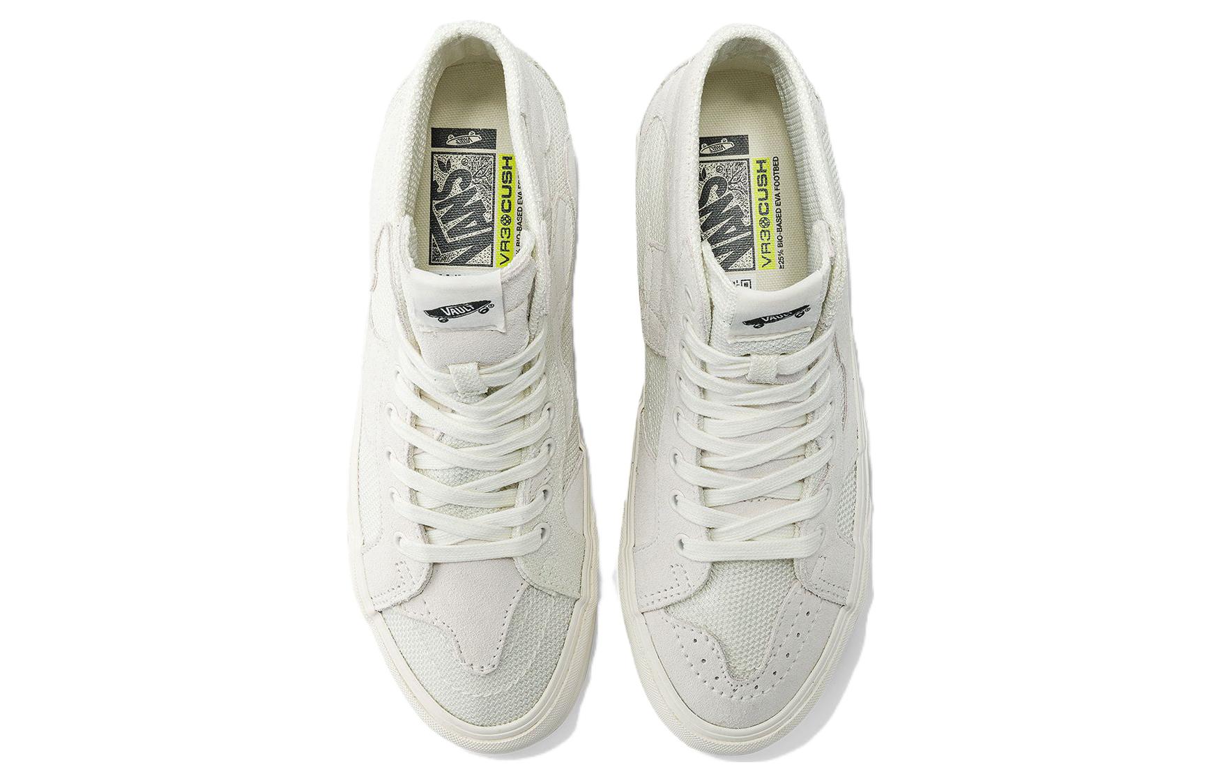 Lookbook 반스 스케이트하이 WP VR3 LX "패치워크 - 화이트 마시멜로" VN0007QGFS8