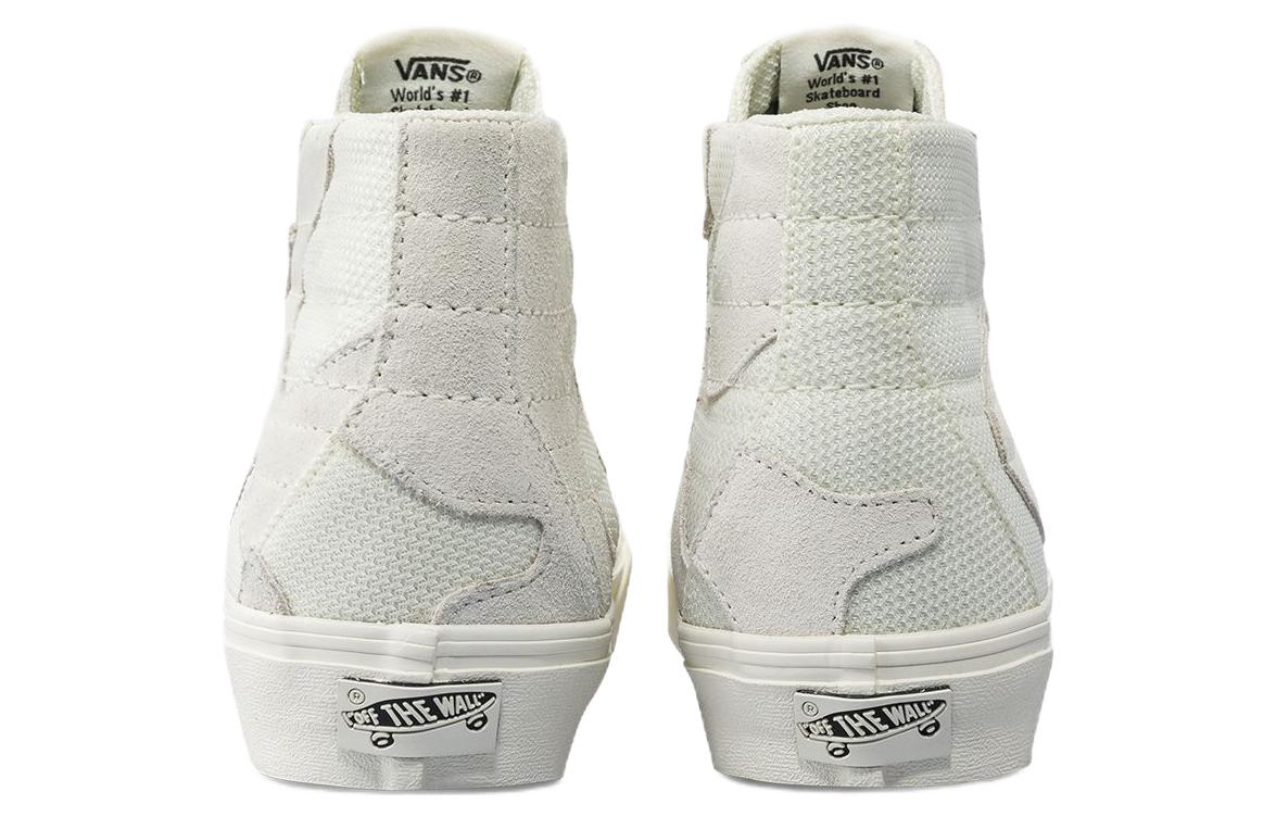 Shop 반스 스케이트하이 WP VR3 LX "패치워크 - 화이트 마시멜로" VN0007QGFS8