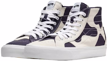 Vans Sk8-Hi WP VR3 LX 'Patchwork - Blanco Azul Marino' VN0007QGW00 Lookbook Vans Sk8-Hi WP VR3 LX 'Patchwork - Blanco Azul Marino' VN0007QGW00