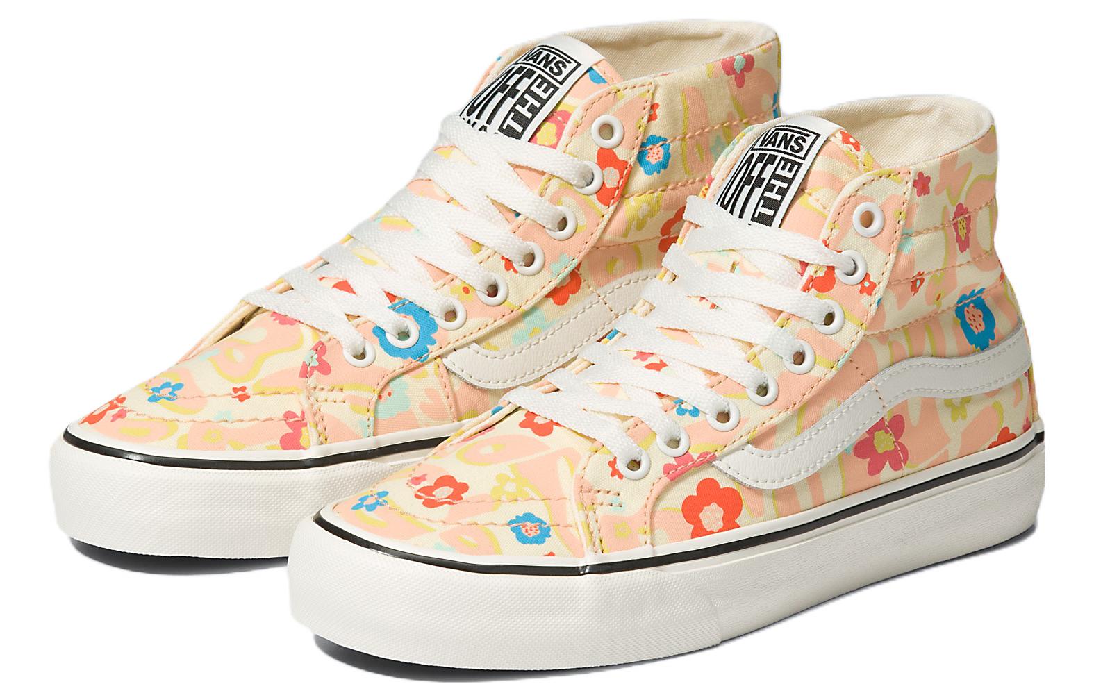 Lookbook Vans SK8-HI Kuning Pink VN0A4BX6448