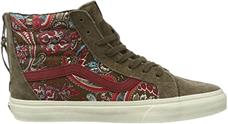 Vans Sk8-Hi Zip CA 'Paisley' VN000XH9I2U Buy Vans Sk8-Hi Zip CA 'Paisley' VN000XH9I2U