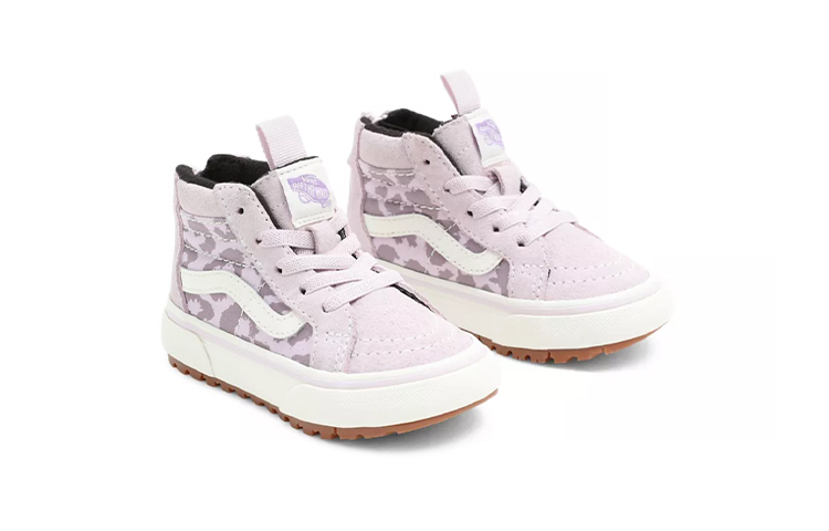 Lookbook Vans SK8-HI Zip MTE-1 '粉白黑' 高帮滑板鞋 VN0A5HZ36H9