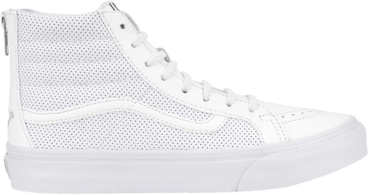 반스 스케이트-하이 지퍼 천공 가죽 '화이트' VN-0XH8GZO Buy 반스 스케이트-하이 지퍼 천공 가죽 '화이트' VN-0XH8GZO