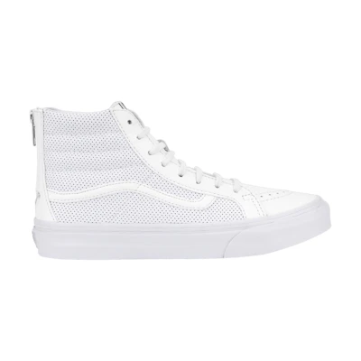 Vans Sk8-Hi Zip Perf Leather 'White'