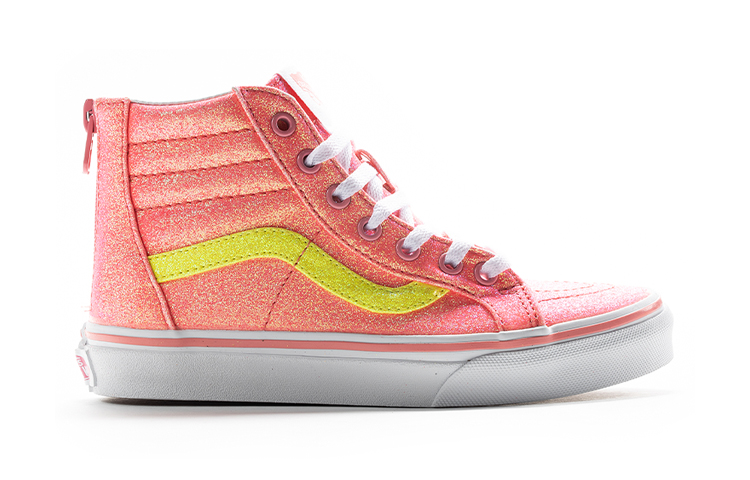 Vans SK8-HI Zip Pink/Yellow 圖 2