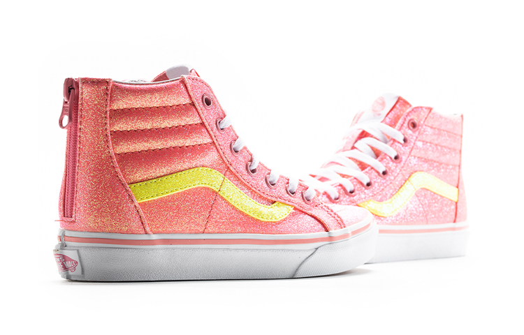 Vans SK8-HI Zip Pink/Yellow 圖 4