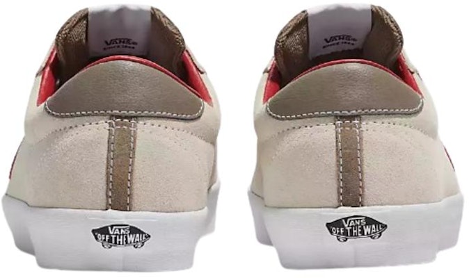 Vans Sk8-Low 'Beige Red' VN000CQRDJR Lookbook Vans Sk8-Low 'Beige Red' VN000CQRDJR