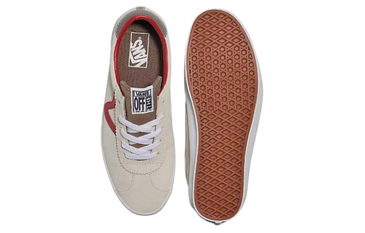 Shop 반스 스케이트로우 베이지레드 (Vans Skate Low Beige Red) VN000CQRDJR