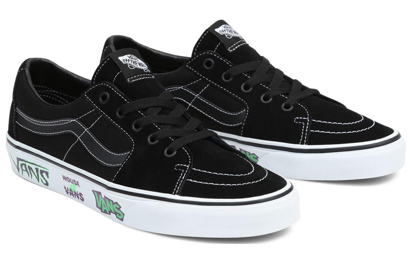 Lookbook 반스 스케이트로우 블랙 (Bans Seukeiteurow Beullaek) VN0A5KXDMCG