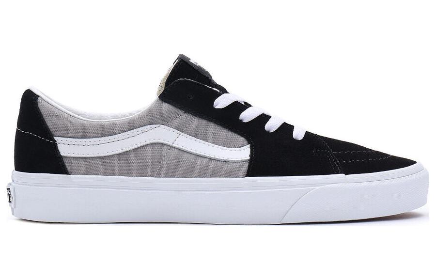 Order Vans Sk8-Low 'Hitam Abu Putih' VN0009QR2B6