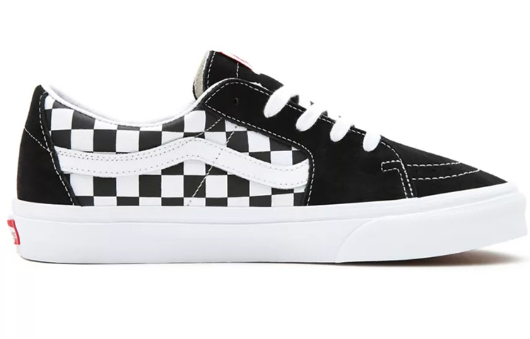 Lookbook Vans Sk8-Low ''Damier - Noir''. VN0A4UUK4W7