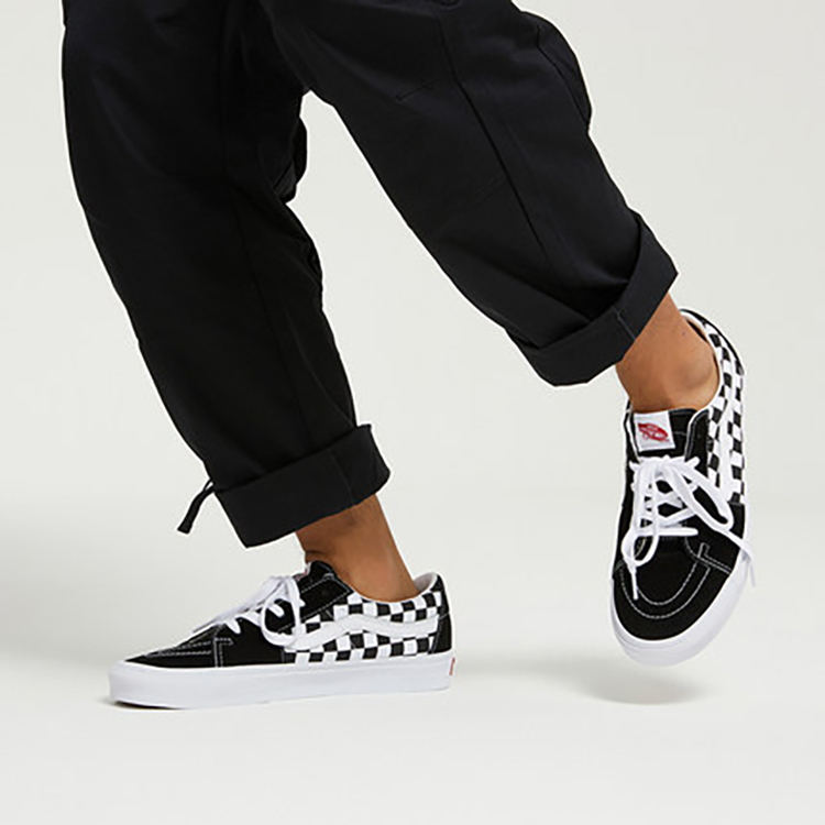 Details for Vans Sk8-Low ''Damier - Noir''. VN0A4UUK4W7