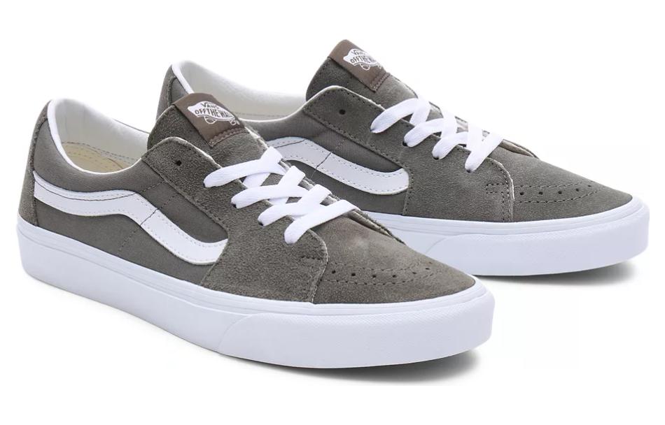 Lookbook Vans SK8 LOW 防滑 低筒 滑板鞋 男女同款 灰白