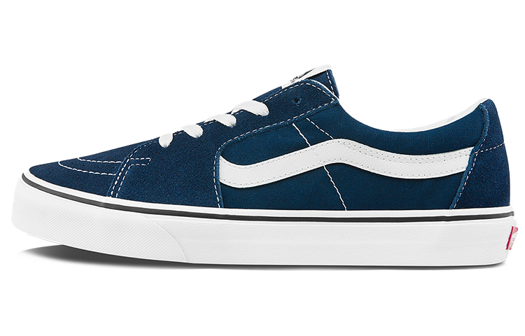 Vans SK8-Low Breathable Lightweight Wear-resistant Low Tops Casual Skateboarding Shoes Unisex Blue VN0A4UUK4M0
