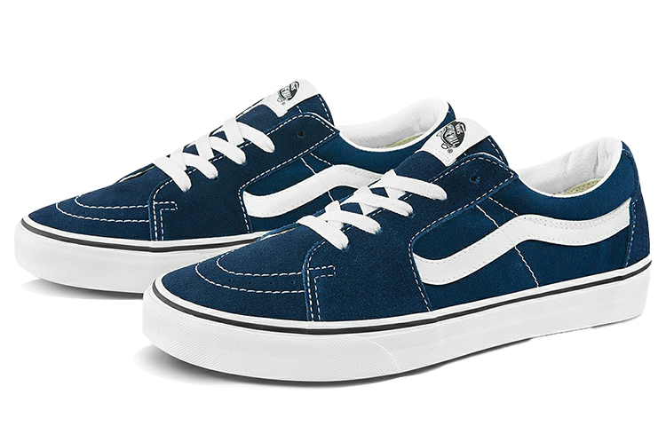 Order Vans SK8 LOW 休閒 透氣輕便耐磨 低筒 滑板鞋 男女同款 藍色