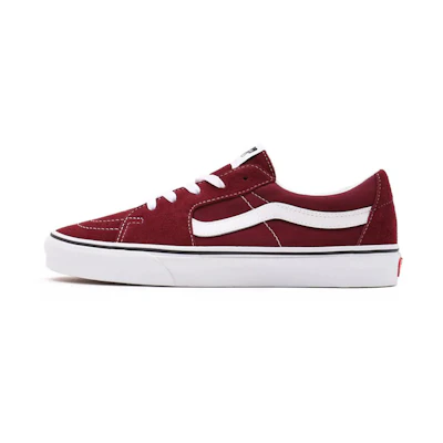 Vans SK8-Low Breathable Non-Slip Wear-resistant Low Tops Casual Skateboarding Shoes Red