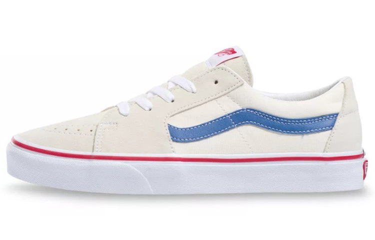 Vans Sk8-Low Classic White Navy 'Beige' VN0A4UUK24I