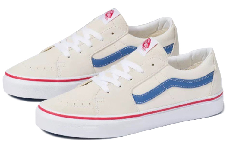 Shop Vans Sk8-Low Classique Blanc Marine ''Beige'' VN0A4UUK24I