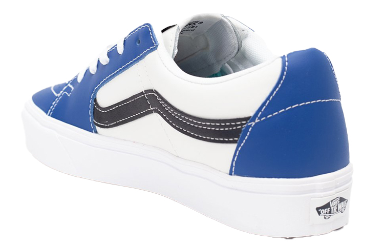Shop Vans Sk8-Low ComfyCush 'Kulit - True Blue' VN0A4UVC1SG