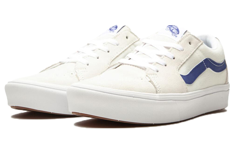 Order Vans SK8 LOW Comfycush 低筒 滑板鞋 男女款 白藍