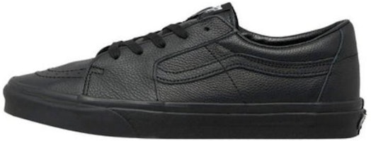 Vans Sk8-Low Leather 'Triple Black' VN0A5KXDBM8 Vans Sk8-Low Leather 'Triple Black' VN0A5KXDBM8