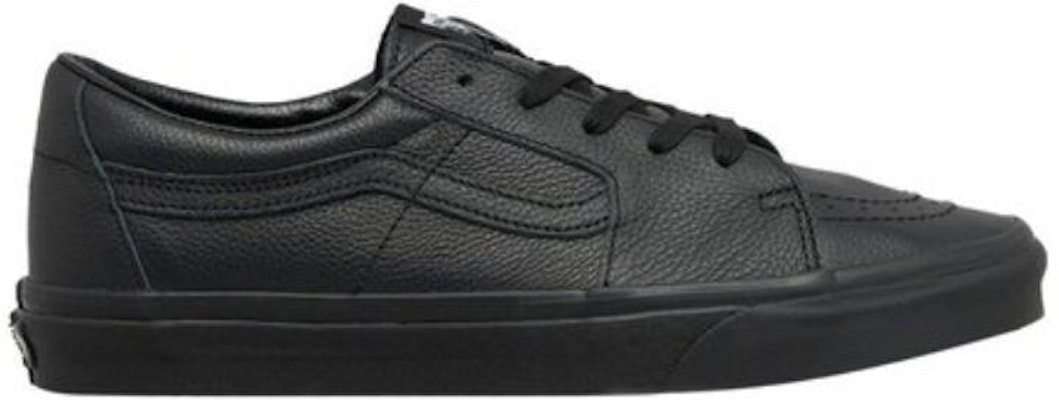Vans Sk8-Low Leather 'Triple Black' VN0A5KXDBM8 Order Vans Sk8-Low Leather 'Triple Black' VN0A5KXDBM8