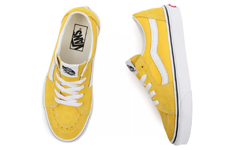 Shop Vans SK8-Low Kasut Low-Top Kuning VN0A4UUKA05
