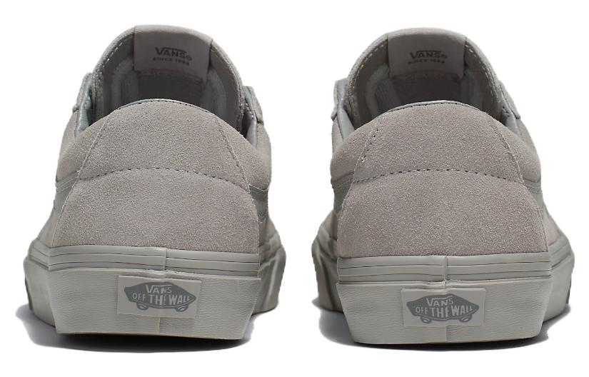 Lookbook Kasut Vans Sk8-Low Suede Mono 'Kelabu' VN0009QRGRY